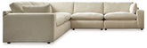 Best Deals Furniture - Ashley Furniture - Elyza 5-Piece Sectional - RAF 5-Piece Sectional / Linen - 10006S5
