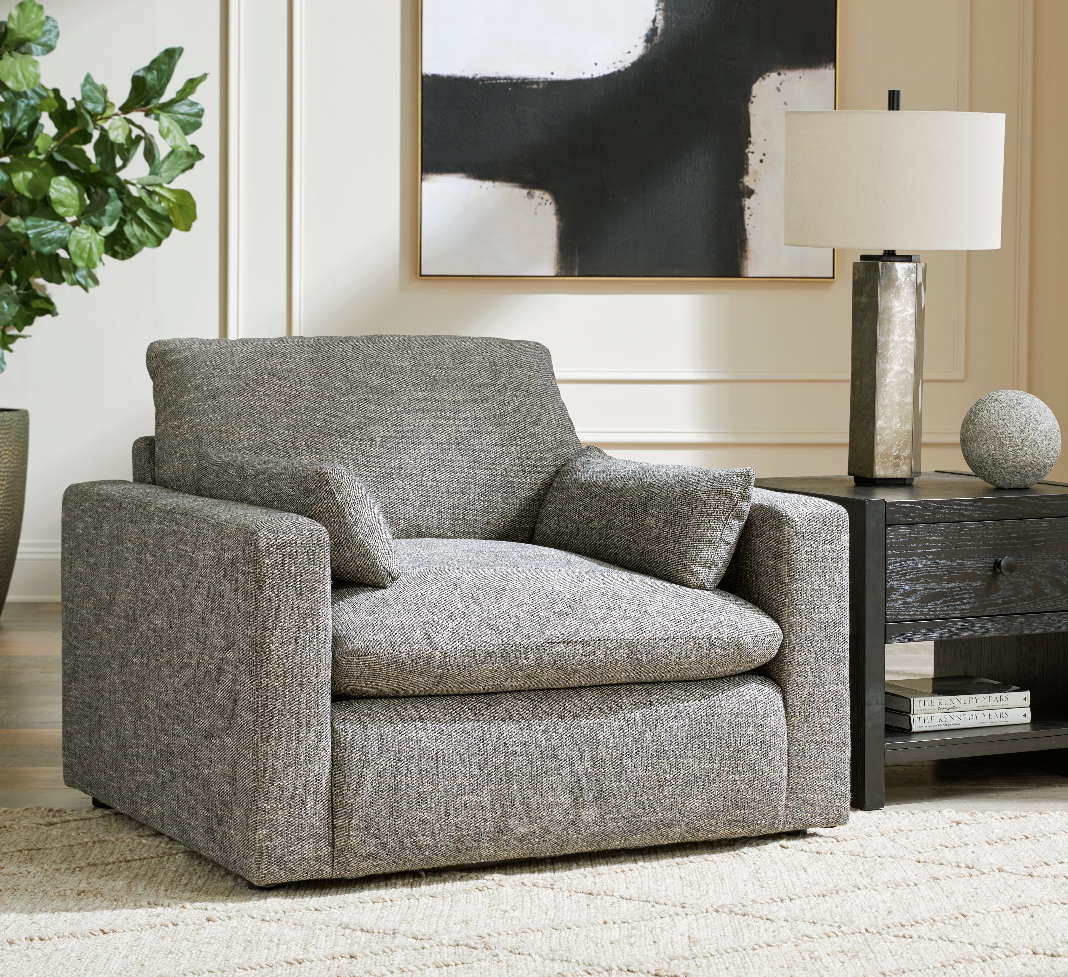 Best Deals Furniture - Ashley Furniture - Dramatic Oversized Chair - Chair and a Half - 1170223