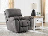 Best Deals Furniture - Ashley Furniture - Bakerstein Power Recliner - PWR Rocker REC/ADJ Headrest - PC1250398