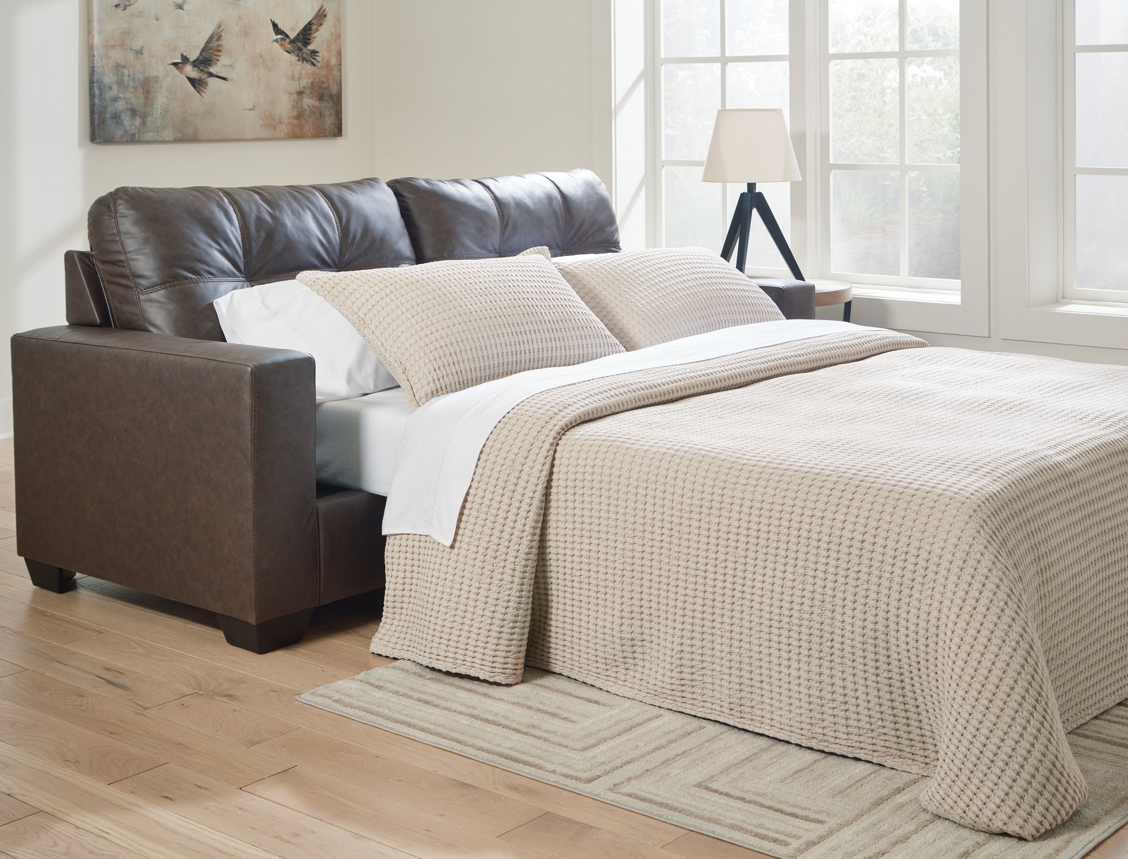 Best Deals Furniture - Ashley Furniture - Barlin Mills Queen Sofa Sleeper - Queen Sofa Sleeper - 1700339