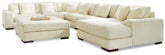 Best Deals Furniture - Ashley Furniture - Lindyn 6-Piece Sectional with Chaise and Ottoman - 6-Piece Sectional with Chaise and Ottoman - 21104U1