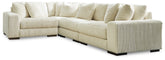 Best Deals Furniture - Ashley Furniture - Lindyn 4-Piece Sectional - RAF 4-Piece Sectional - 21104S8