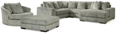 Best Deals Furniture - Ashley Furniture - Lindyn 4-Piece Sectional, Chair and Ottoman - 4-Piece Sectional, Chair and Ottoman - 21105U11