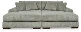 Best Deals Furniture - Ashley Furniture - Lindyn Super Chaise - RAF Super Chaise - 21105S11