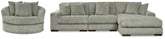 Best Deals Furniture - Ashley Furniture - Lindyn 3-Piece Sectional and Chair - 3-Piece Sectional and Chair - 21105U1