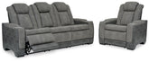 Best Deals Furniture - Ashley Furniture - Next-Gen Durapella Power Reclining Sofa and Power Recliner - Power Reclining Sofa and Power Recliner - 22004U3
