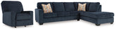 Best Deals Furniture - Ashley Furniture - Aviemore 2-Piece Sectional and Recliner - 2-Piece Sectional and Recliner - 24303U6