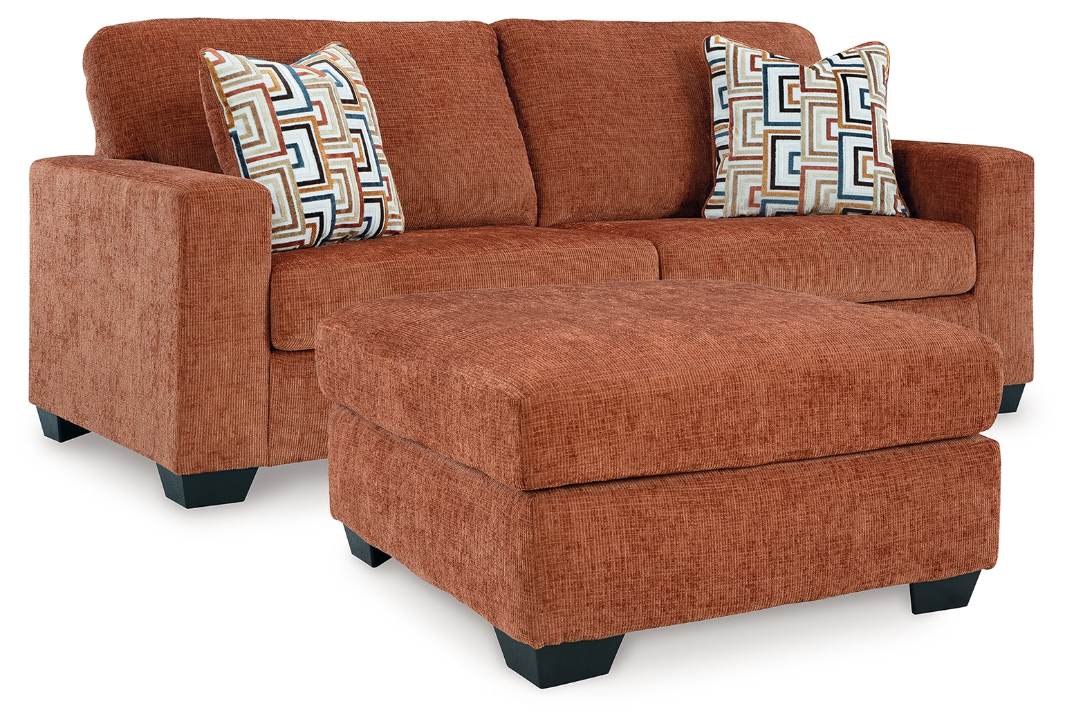 Best Deals Furniture - Ashley Furniture - Aviemore Sofa and Ottoman - Sofa and Ottoman - 24304U2