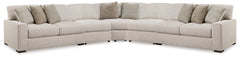 Best Deals Furniture - Ashley Furniture - Ballyton 5-Piece Sectional - RAF 5-Piece Sectional - 25102S3