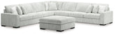 Best Deals Furniture - Ashley Furniture - Stupendous 5-Piece Sectional and Ottoman - 5-Piece Sectional and Ottoman - 25903U2
