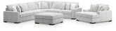 Best Deals Furniture - Ashley Furniture - Stupendous 4-Piece Sectional, Oversized Chaise and Ottoman - 4-Piece Sectional, Oversized Chaise and Ottoman - 25903U1