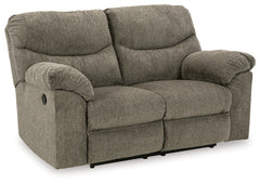 Best Deals Furniture - Ashley Furniture - Alphons Reclining Loveseat - Reclining Loveseat / Putty - 2820186