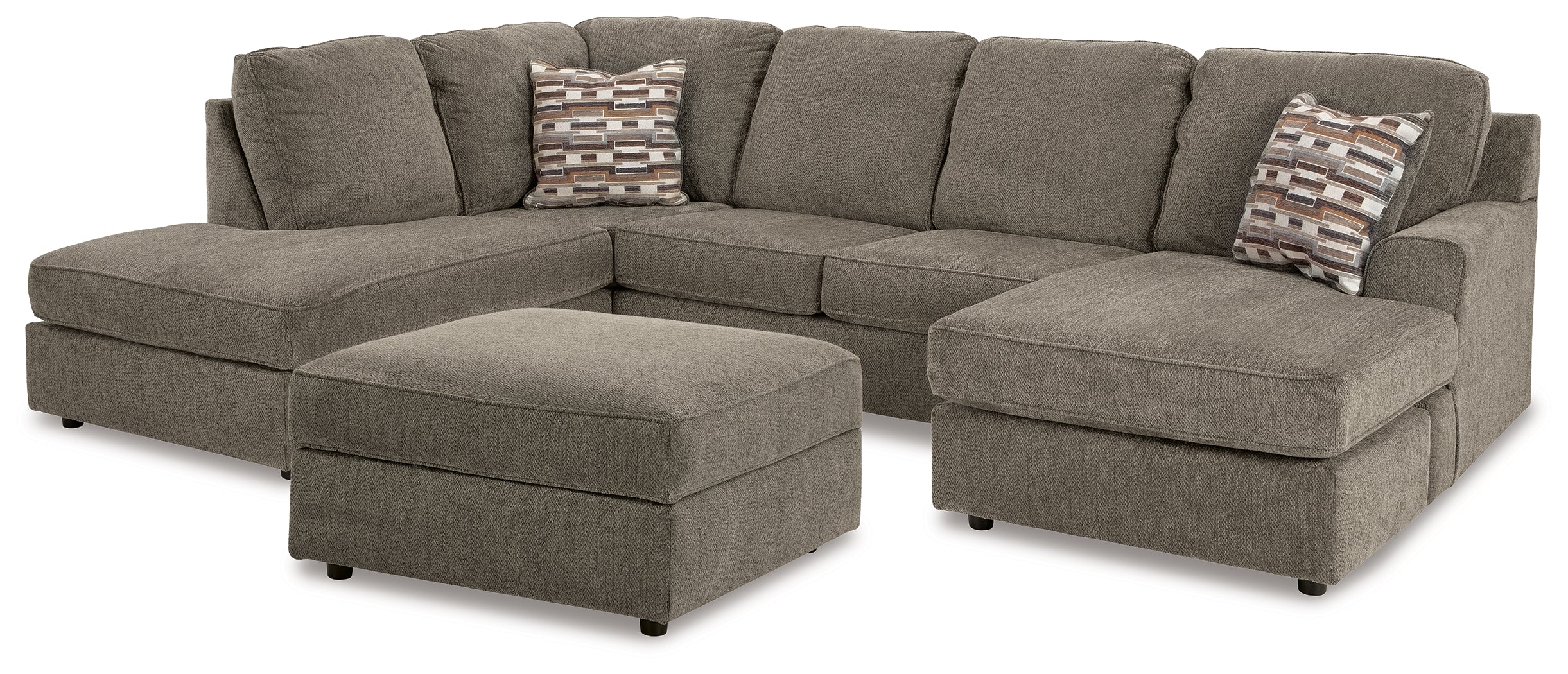 Best Deals Furniture - Ashley Furniture - O'Phannon 2-Piece Sectional and Ottoman - 2-Piece Sectional and Ottoman - 29402U1