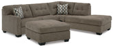 Best Deals Furniture - Ashley Furniture - Mahoney 2-Piece Sleeper Sectional and Ottoman - 2-Piece Sleeper Sectional and Ottoman - 31005U4