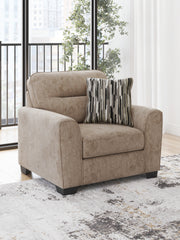 Best Deals Furniture - Ashley Furniture - Olten Oversized Chair - Chair and a Half - 3130423