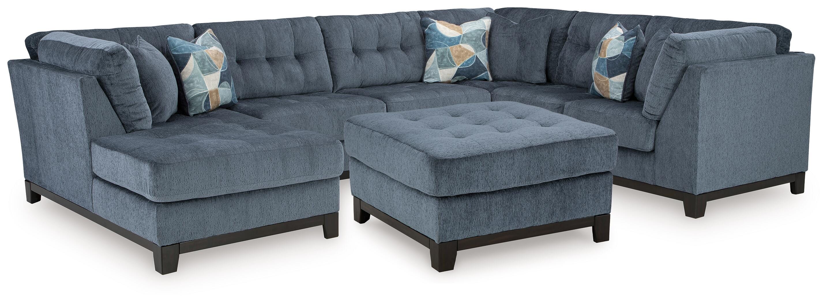 Best Deals Furniture - Ashley Furniture - Maxon Place 3-Piece Sectional and Ottoman - 3-Piece Sectional and Ottoman - 33003U3