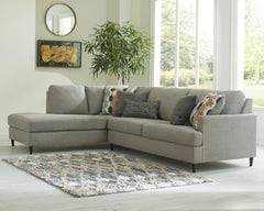 Best Deals Furniture - Ashley Furniture - Santasia 2-Piece Sectional with Chaise - RAF 2-Piece Sectional with Chaise - 33301S2
