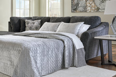 Best Deals Furniture - Ashley Furniture - Biddeford 2-Piece Sleeper Sectional with Chaise - RAF 2-Piece Sleeper Sectional with Chaise - 35504S3