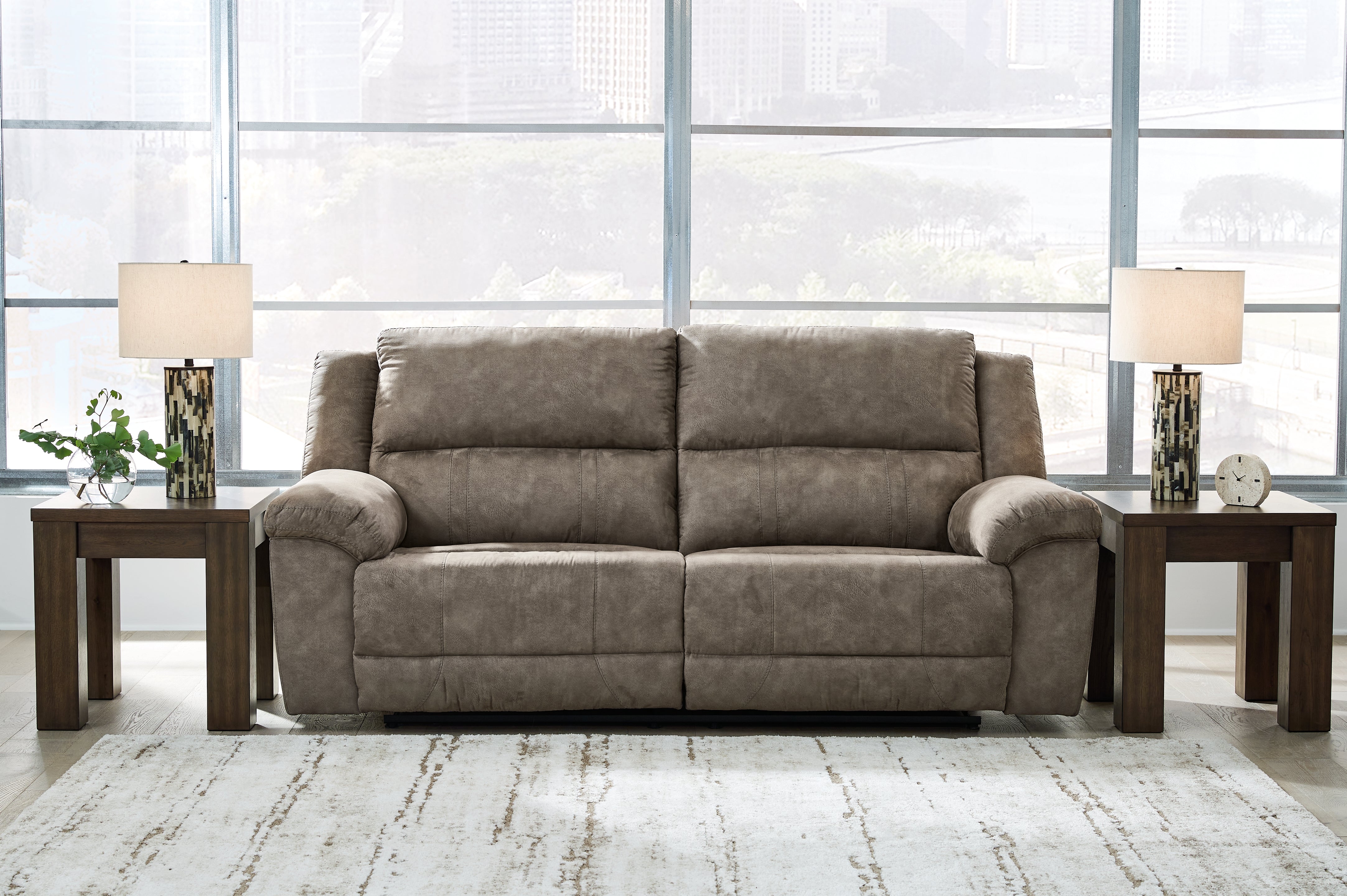 Best Deals Furniture - Ashley Furniture - Laresview Reclining Sofa - 2 Seat Reclining Sofa - 3720381