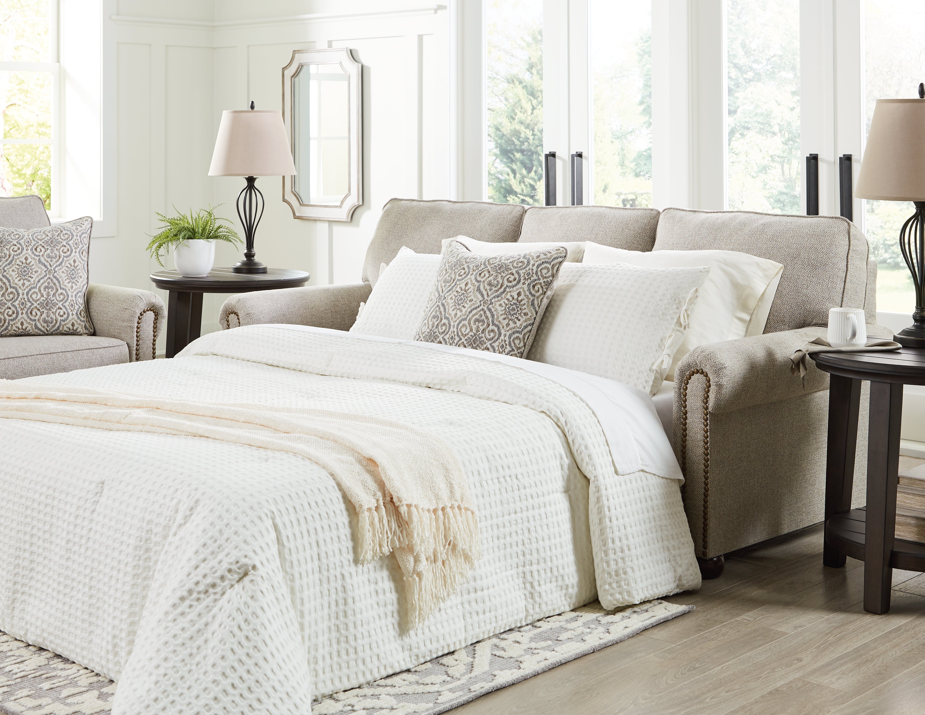 Best Deals Furniture - Ashley Furniture - Gaelon Queen Sofa Sleeper - Queen Sofa Sleeper - 3730739