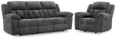 Best Deals Furniture - Ashley Furniture - Frohn Reclining Sofa and Recliner - Reclining Sofa and Recliner - 37406U2