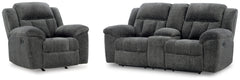 Best Deals Furniture - Ashley Furniture - Frohn Reclining Loveseat and Recliner - Reclining Loveseat and Recliner - 37406U1
