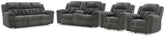 Best Deals Furniture - Ashley Furniture - Frohn Reclining Sofa and Loveseat and 2 Recliners - Reclining Sofa and Loveseat and 2 Recliners - 37406U6