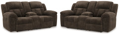 Best Deals Furniture - Ashley Furniture - Frohn Set of 2 Reclining Loveseats - Set of 2 Reclining Loveseats - 37407U5