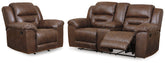 Best Deals Furniture - Ashley Furniture - Stoneland Reclining Loveseat and Recliner - Reclining Loveseat and Recliner - 39904U5