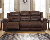 Best Deals Furniture - Ashley Furniture - Stoneland Power Reclining Sofa - Reclining Power Sofa - 3990487
