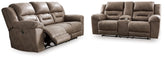 Best Deals Furniture - Ashley Furniture - Stoneland Power Reclining Sofa and Loveseat - Power Reclining Sofa and Loveseat - 39905U3