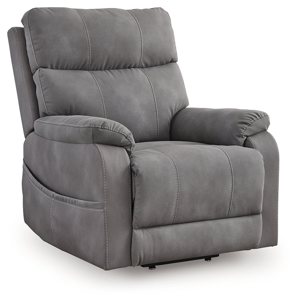 Best Deals Furniture - Ashley Furniture - Next-Gen Durapella Power Lift Recliner - Power Lift Recliner / Sand - 4070912