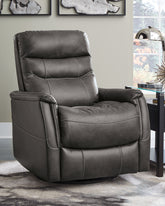 Best Deals Furniture - Ashley Furniture - Riptyme Swivel Glider Recliner - Swivel Glider Recliner - 4640261