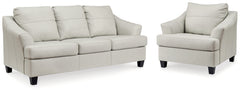 Best Deals Furniture - Ashley Furniture - Genoa Sofa and Oversized Chair - Sofa and Oversized Chair - 47704U7