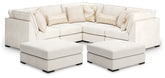Best Deals Furniture - Ashley Furniture - Donelson Creek 5-Piece Sectional and 2 Oversized Ottomans - 5-Piece Sectional and 2 Oversized Ottomans - 48002U4