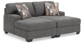 Best Deals Furniture - Ashley Furniture - Clarington 2-Piece Super Chaise - RAF 2-Piece Super Chaise - PC48405S4