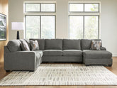 Best Deals Furniture - Ashley Furniture - Clarington 3-Piece Sleeper Sectional with Chaise - LAF 3-Piece Sleeper Sectional with Chaise - PC48405S6