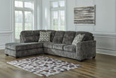Best Deals Furniture - Ashley Furniture - Lonoke 2-Piece Sectional with Chaise - RAF 2-Piece Sectional with Chaise - 50504S1