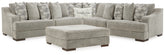 Best Deals Furniture - Ashley Furniture - Bayless 3-Piece Sectional and Ottoman - 3-Piece Sectional and Ottoman - 52304U2