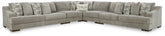 Best Deals Furniture - Ashley Furniture - Bayless 5-Piece Sectional - LAF 5-Piece Sectional - 52304S3