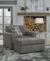 Best Deals Furniture - Ashley Furniture - Gardiner Oversized Chair and Ottoman - Oversized Chair and Ottoman - 52404U2