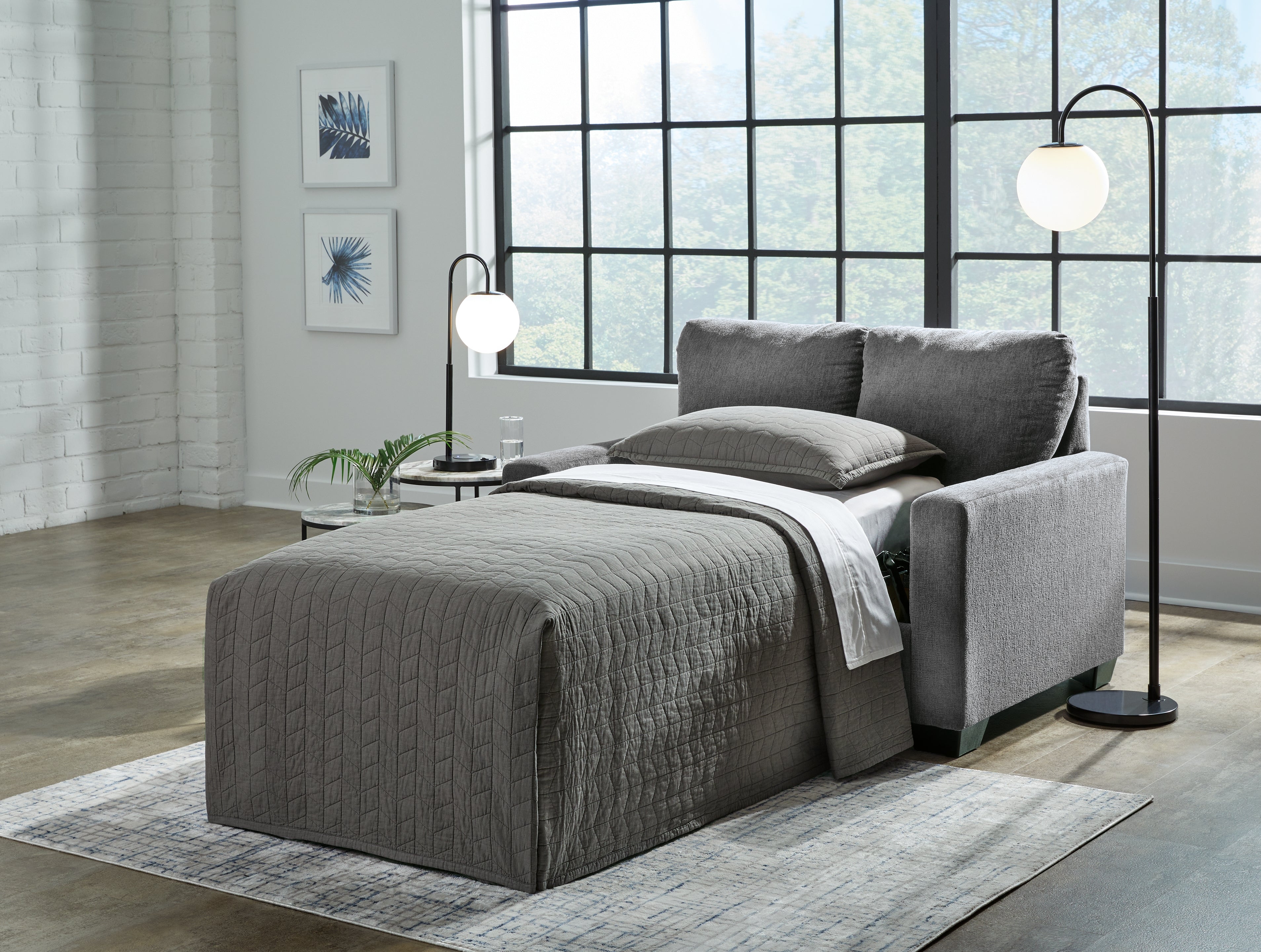 Best Deals Furniture - Ashley Furniture - Rannis Twin Sofa Sleeper - Twin Sofa Sleeper - 5360237