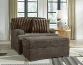 Best Deals Furniture - Ashley Furniture - Aylesworth Oversized Chair and Ottoman - Oversized Chair and Ottoman - 53702U1