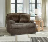 Best Deals Furniture - Ashley Furniture - Aylesworth Oversized Chair - Chair and a Half - 5370223