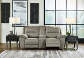 Best Deals Furniture - Ashley Furniture - Next-Gen Gaucho Power Reclining Loveseat with Console - DBL REC PWR Loveseat w/Console - 5420396