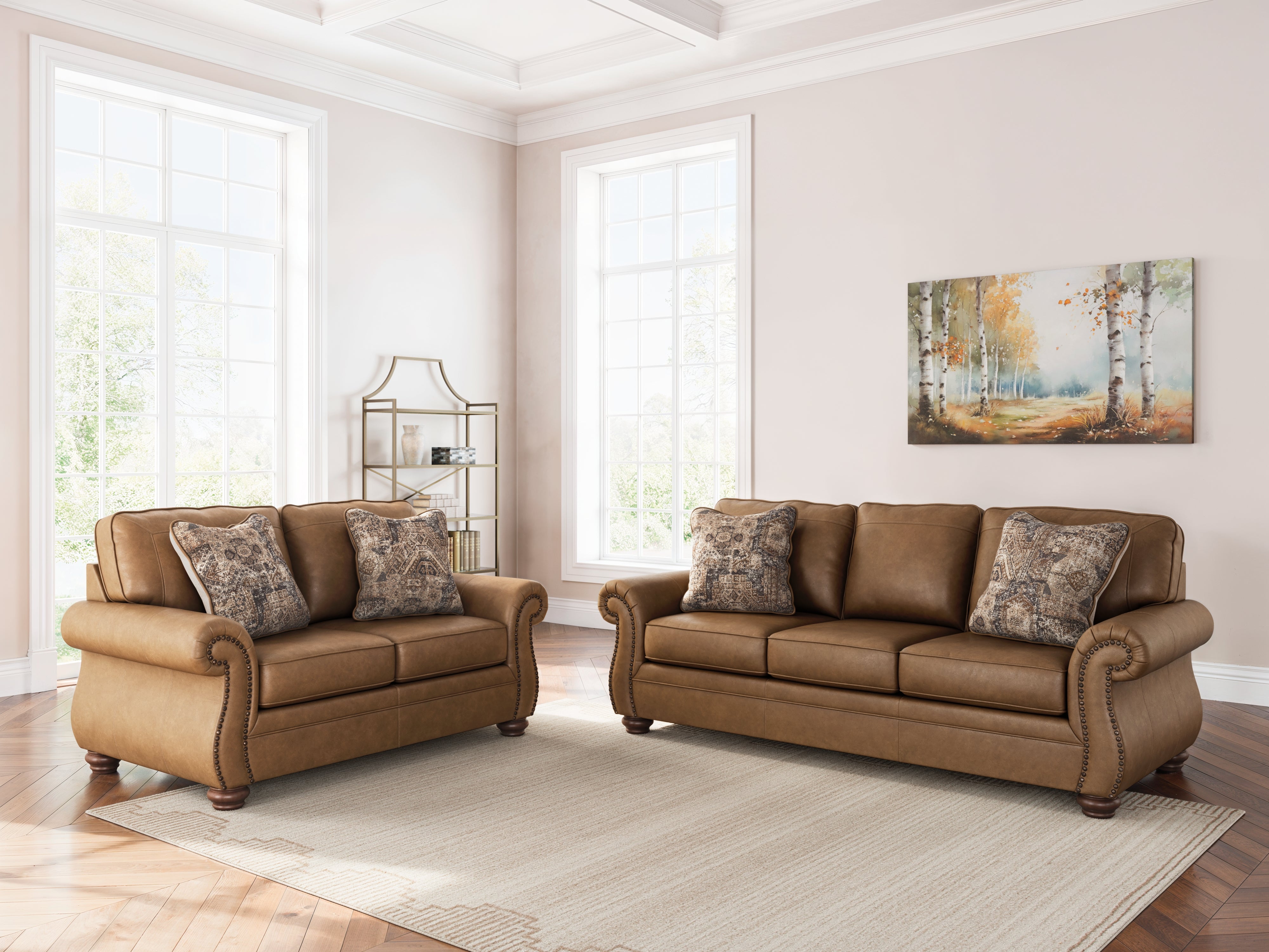 Best Deals Furniture - Ashley Furniture - Chasemore Sofa and Loveseat - Sofa and Loveseat - PC55902U1