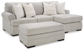 Best Deals Furniture - Ashley Furniture - Eastonbridge Sofa Chaise and Ottoman - Sofa Chaise and Ottoman - 56603U4