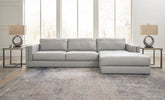 Best Deals Furniture - Ashley Furniture - Amiata 2-Piece Sectional with Chaise - LAF 2-Piece Sectional with Chaise - 57404S2