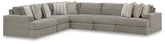 Best Deals Furniture - Ashley Furniture - Avaliyah 6-Piece Sectional - RAF 6-Piece Sectional - 58103S7