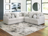 Best Deals Furniture - Ashley Furniture - Cuddle Plush 5-Piece Sectional - RAF 5-Piece Sectional - PC59106S2